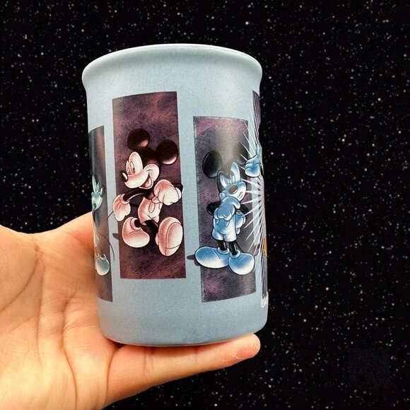 WALT DISNEY WORLD COFFEE CUP MUG Mickey Mouse Ceramic Made In Thailand 4.5”T 3”W - Picture 7 of 13